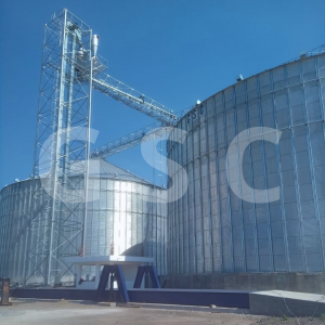 volcadores hidráulicos y silos