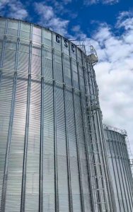 silo plano para grano